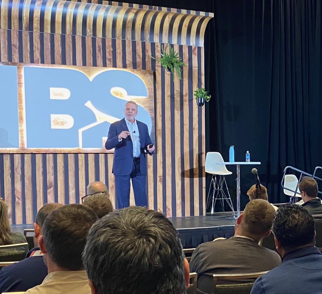Bobby Mink teaching on stage at the NAHB International Builders' Show, Las Vegas 2026